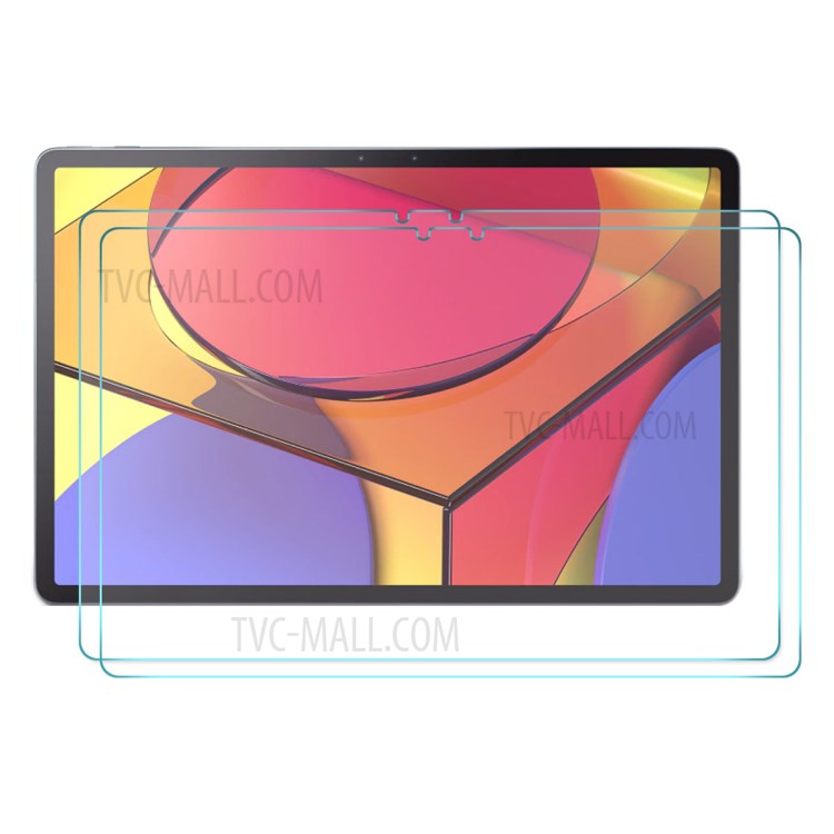 HAT PRINCE 2Pcs/Pack Full Glue 0.33mm 9H 2.5D Tempered Glass Full Coverage Screen Protector for Lenovo Tab P11 Pro Tablet LCD Film-1