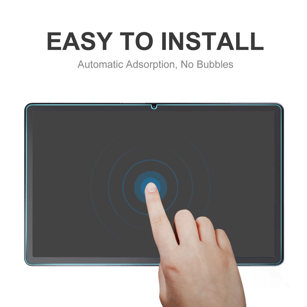HAT PRINCE 2Pcs/Pack 0.33mm 9H 2.5D Full Coverage Full Glue Tempered Glass Screen Protector for Lenovo Tab P11 Tablet LCD Film-5