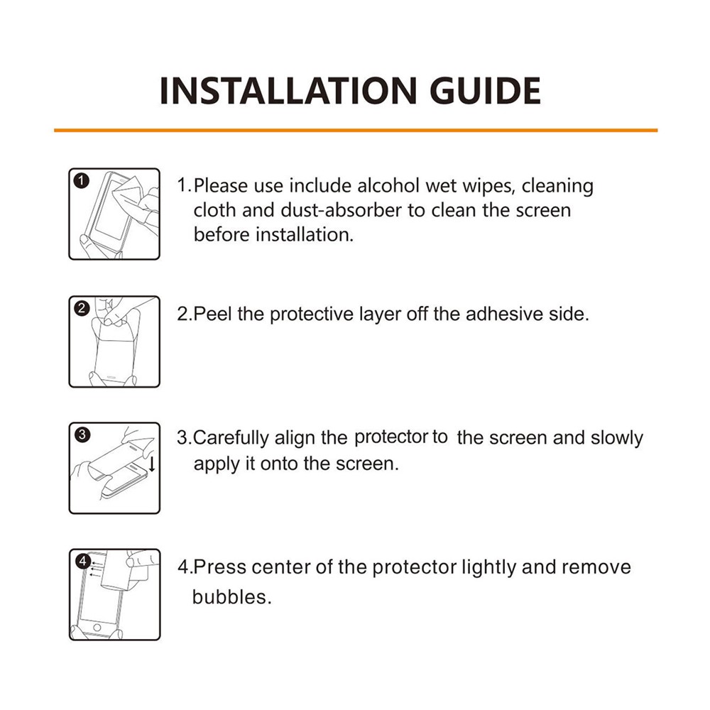 HAT PRINCE 2Pcs/Pack Complete Covering 0.33mm 9H 2.5D Full Glue Tempered Glass Screen Protector for Lenovo Tab M10 Plus TB-X606F Tablet LCD Film-6