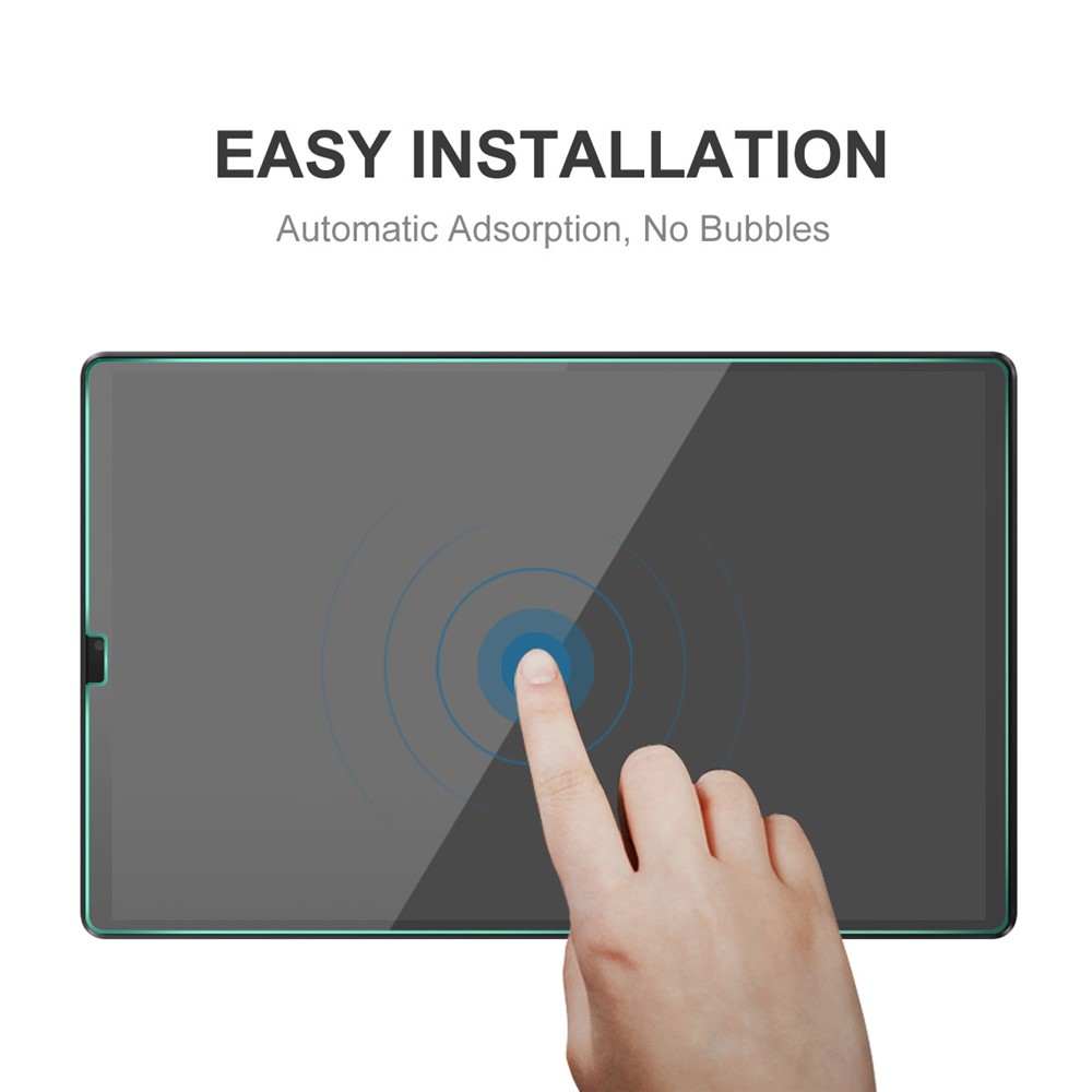 HAT PRINCE Full Coverage 0.33mm 9H 2.5D Tempered Glass Full Glue Screen Protector for Lenovo Tab M10 Plus TB-X606F Tablet LCD Film-5