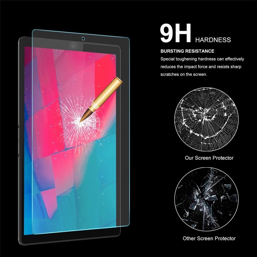 Complete Covering Anti-fingerprint 0.33mm 9H 2.5D Tempered Glass Screen Protector Film for Lenovo Tab M10 HD Gen 2-3