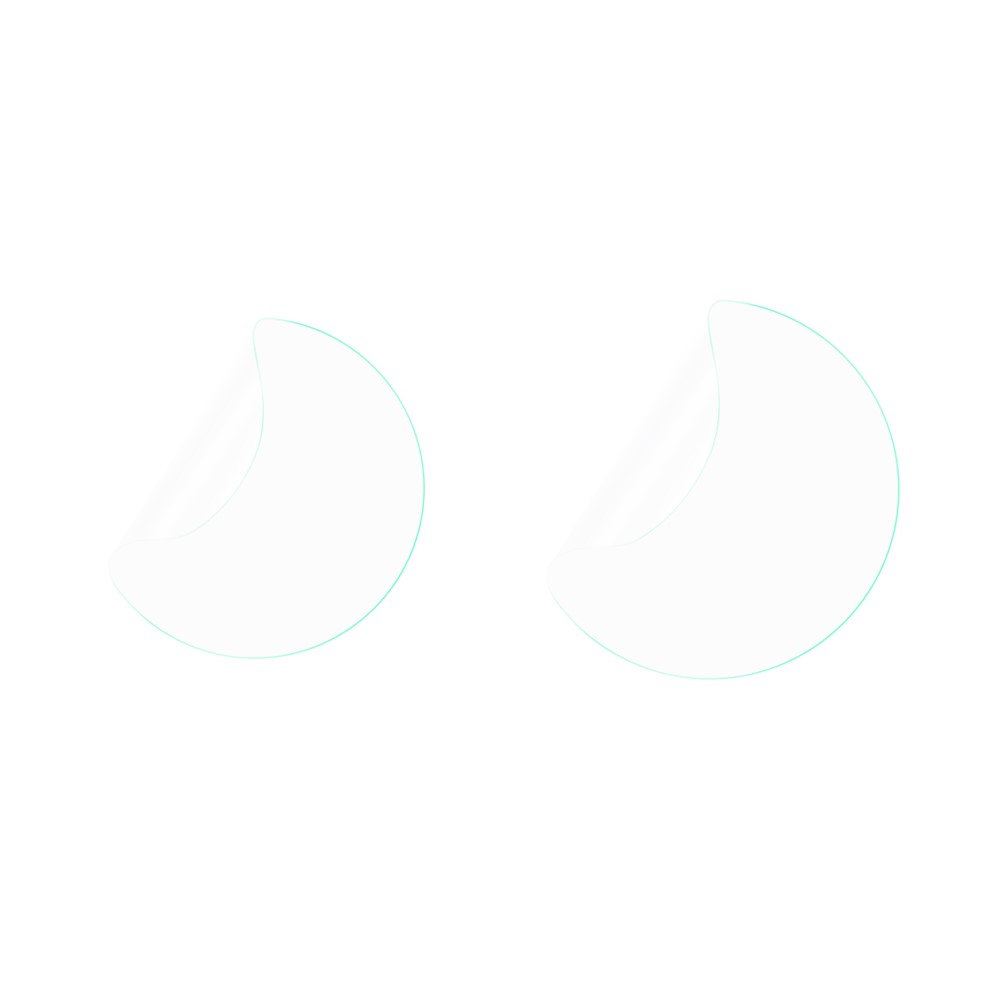 2pcs Matte Front and Back Screen Protector Guard Covers for Apple Airtag Anti-scratch Protective Film-2