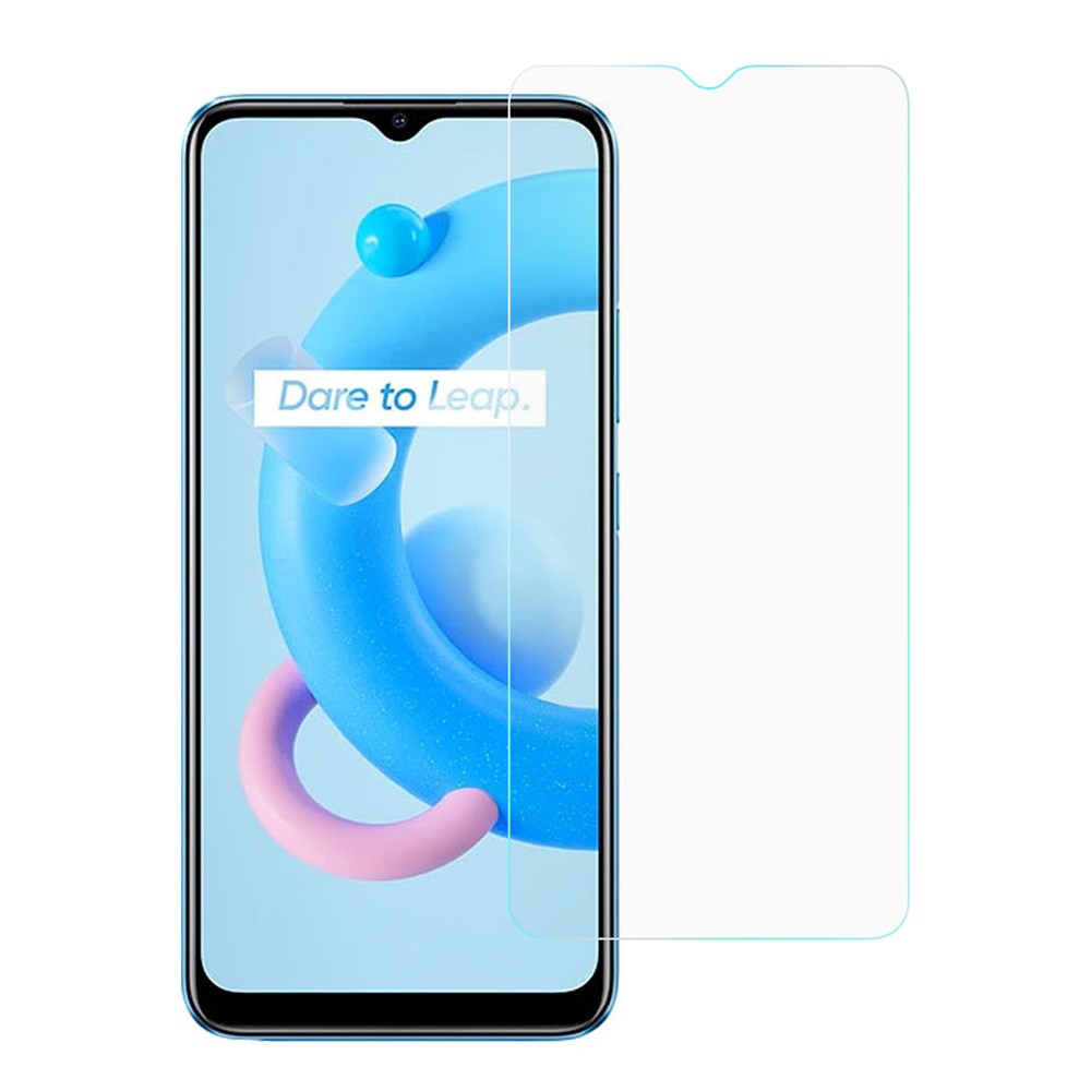 0.3mm Arc Edge Tempered Glass High Transparency Phone Screen Protector Film for Realme C20A-1