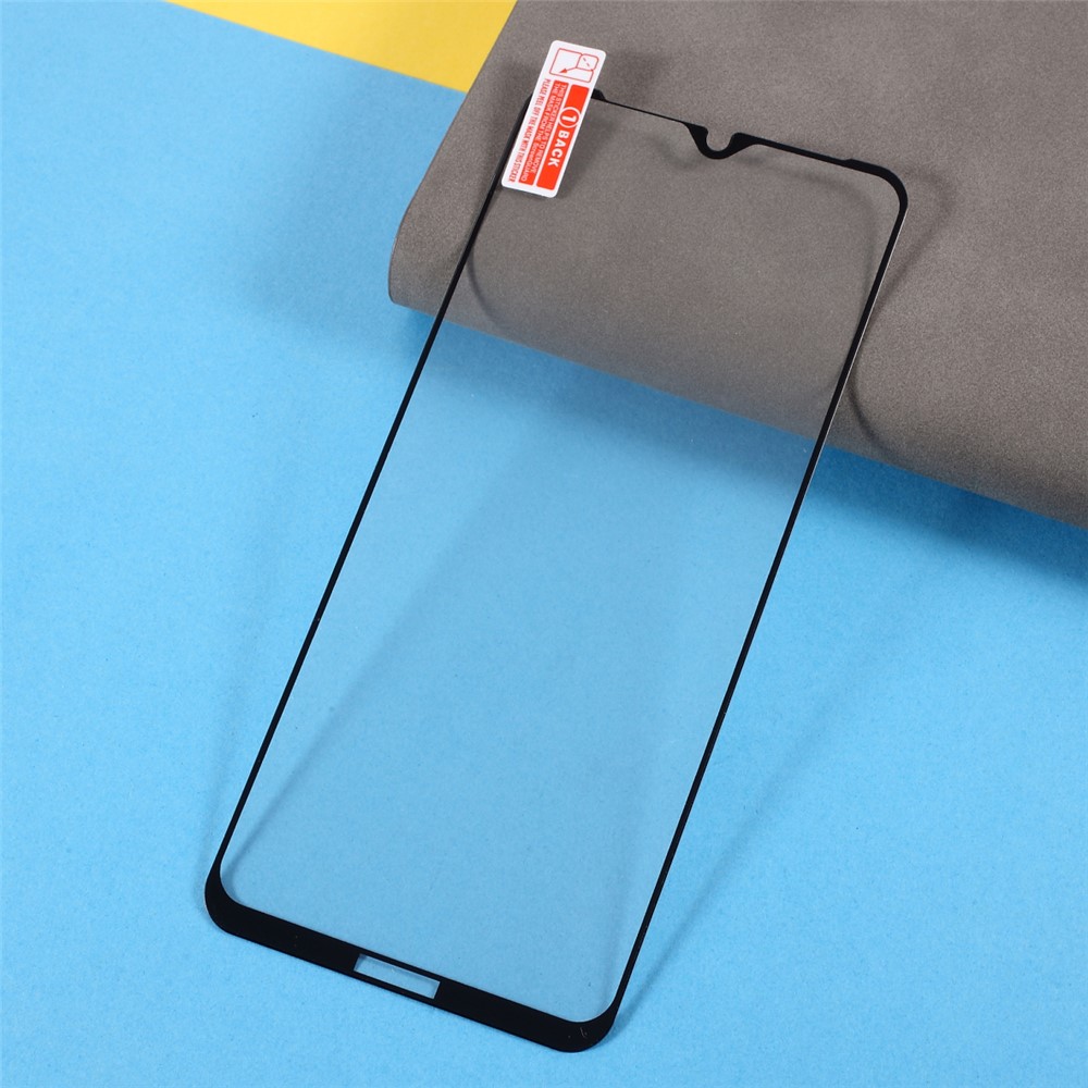 Anti-explosion Silk Printing Tempered Glass Screen Protector Film Guard (Full Glue) for Nokia 1.4-6