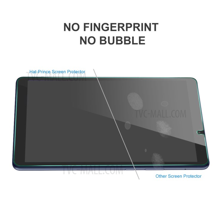 2pcs/Set HAT PRINCE 0.33mm 9H 2.5D Ultra Clear Tempered Glass Screen Protector Film Guard for Huawei MatePad T8/Honor Tablet X7-2