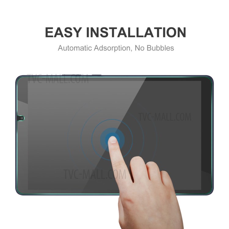 2pcs/Set HAT PRINCE 0.33mm 9H 2.5D Ultra Clear Tempered Glass Screen Protector Film Guard for Huawei MatePad T8/Honor Tablet X7-6