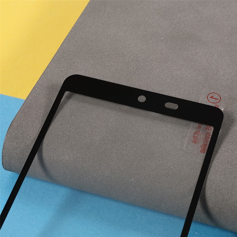 Silk Printing Tempered Glass Anti-Burst Full Screen Coverage Full Glue Protector for Samsung Galaxy Xcover 5-5