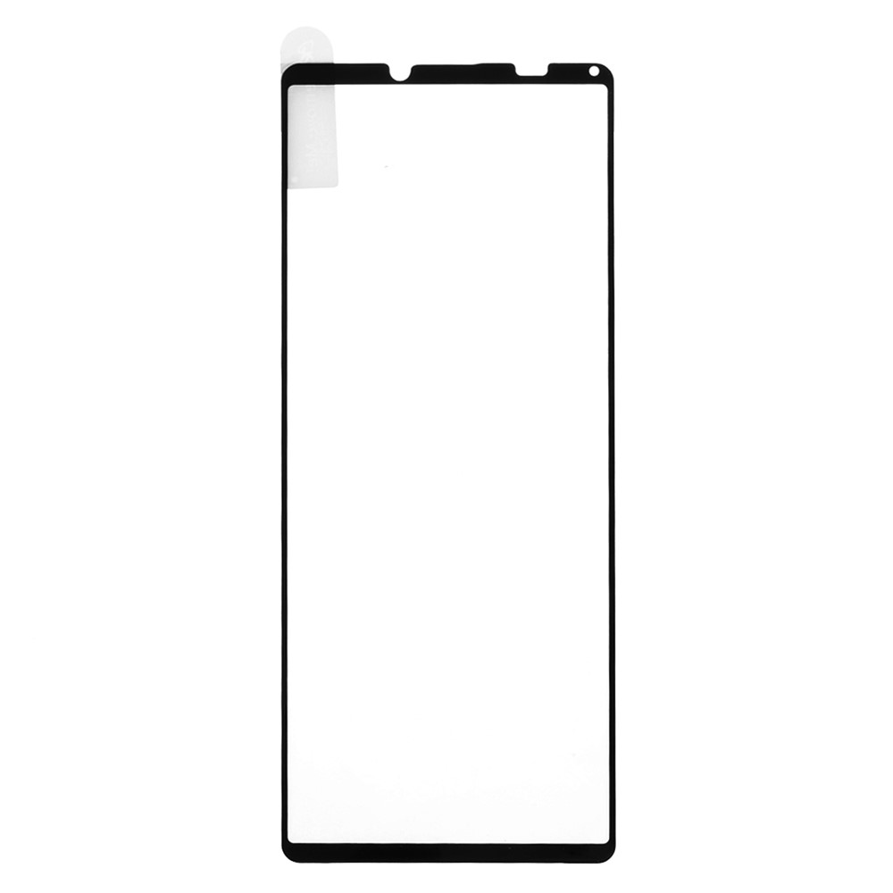 Silk Printing Tempered Glass Full Glue Anti-Burst Full Screen Coverage Protector for Sony Xperia 10 III-2