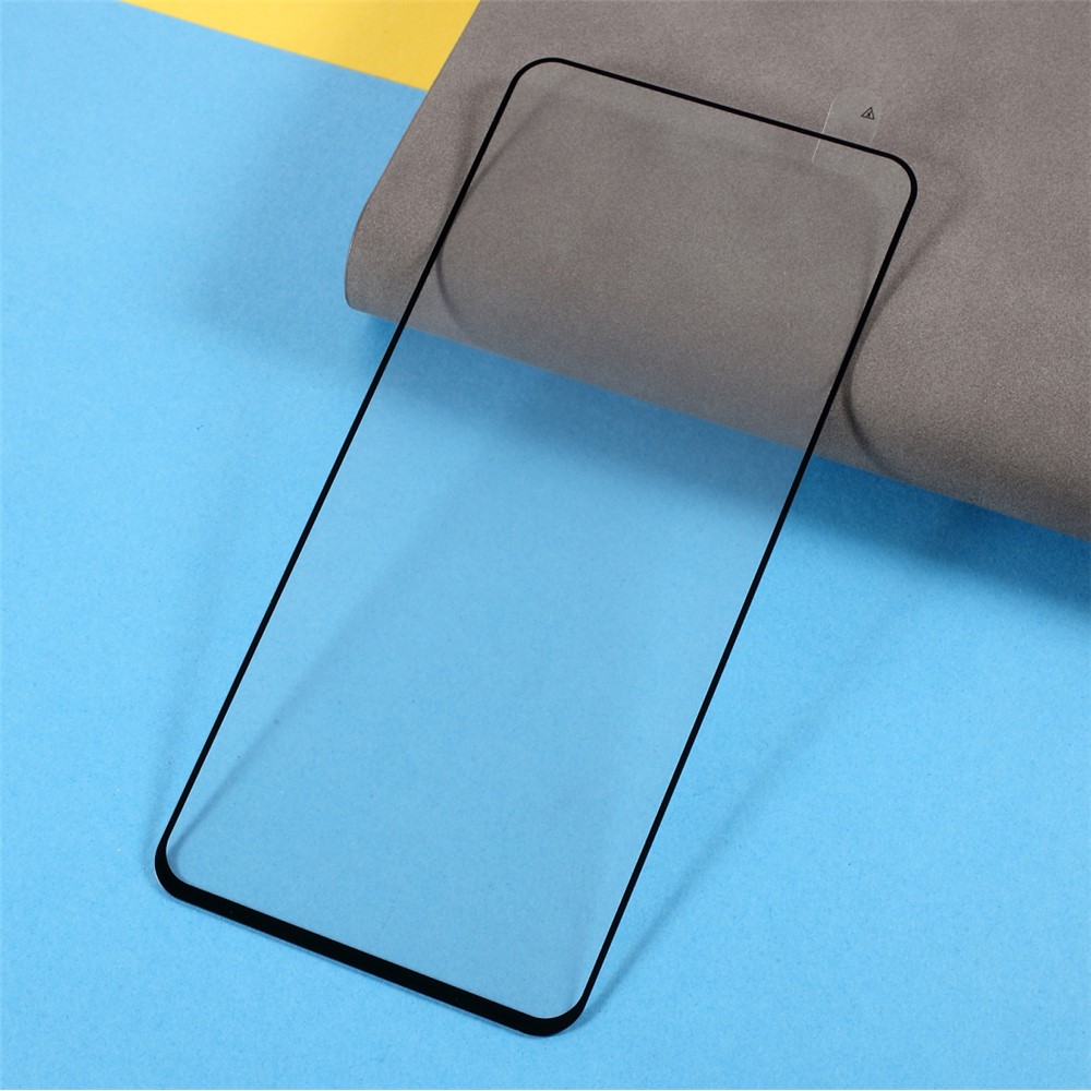 Silk Printing Tempered Glass Anti-Burst Full Screen Coverage Protector Full Glue for Samsung Galaxy S21 FE-3