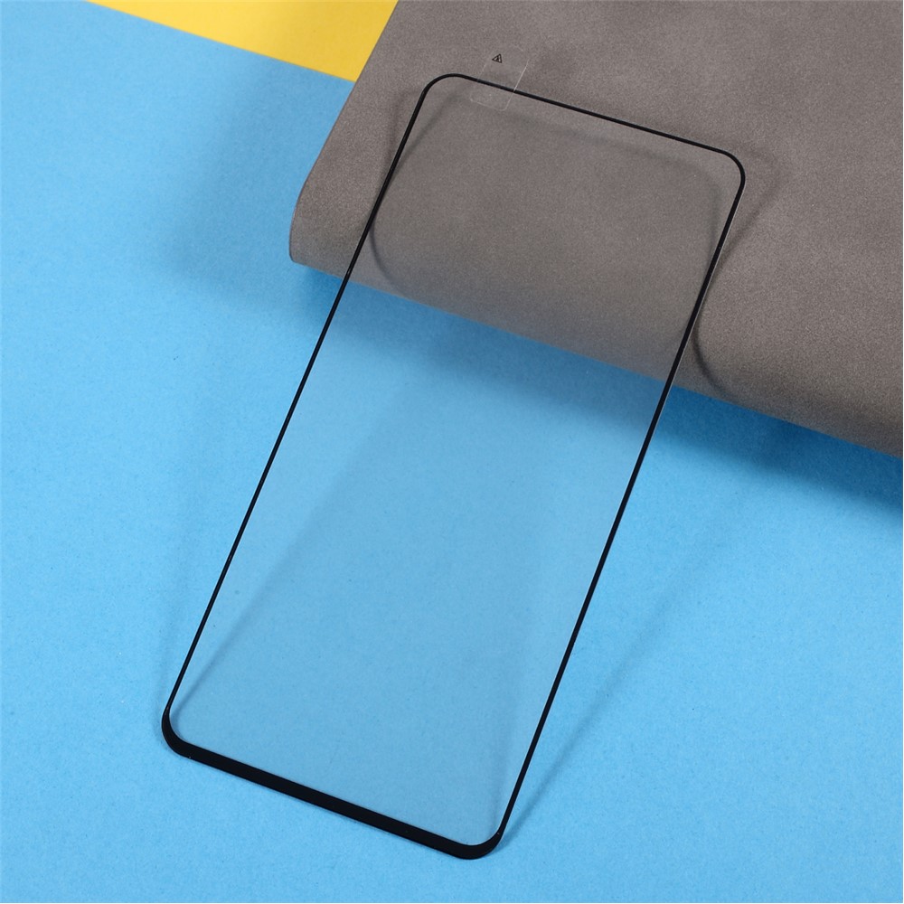 Silk Printing Tempered Glass Anti-Burst Full Screen Coverage Protector Full Glue for Samsung Galaxy S21 FE-6