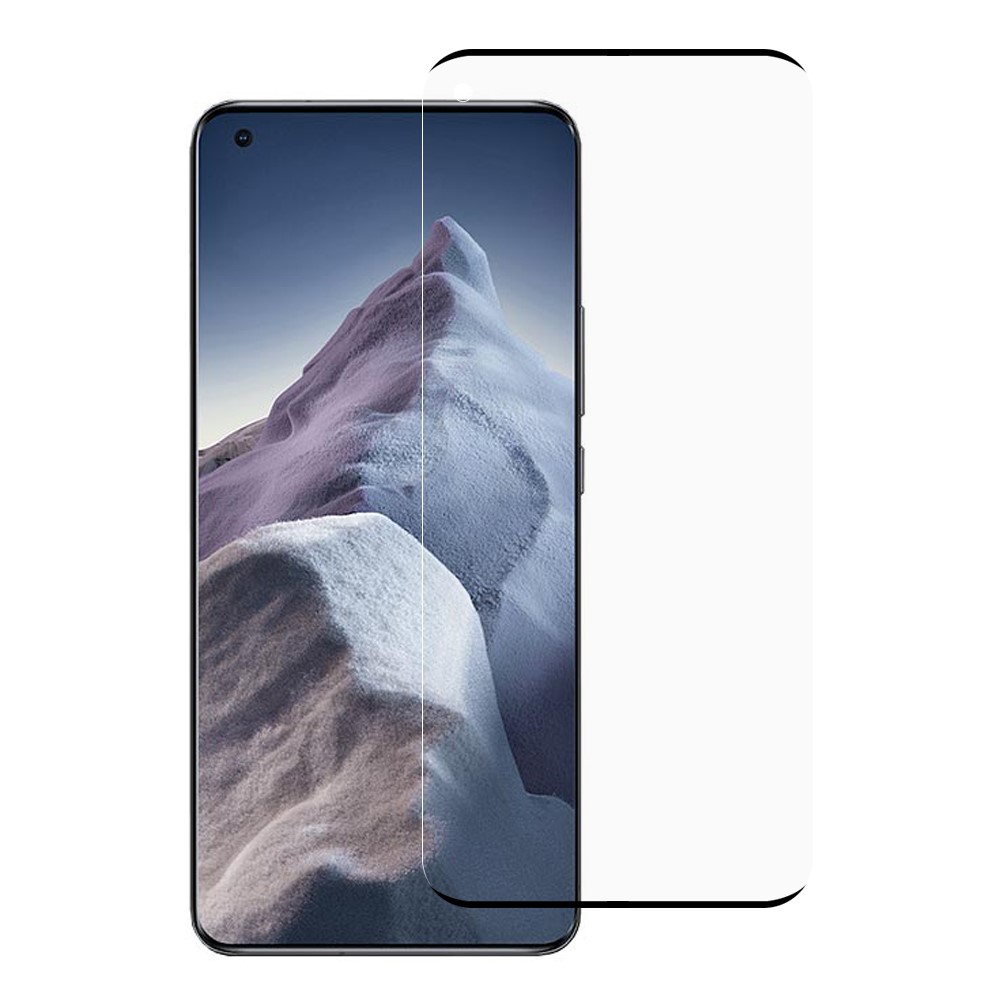 3D Curved (Side Glue) Full Size Tempered Glass Screen Protector for Xiaomi Mi 11 Ultra Anti-explosion Film-1