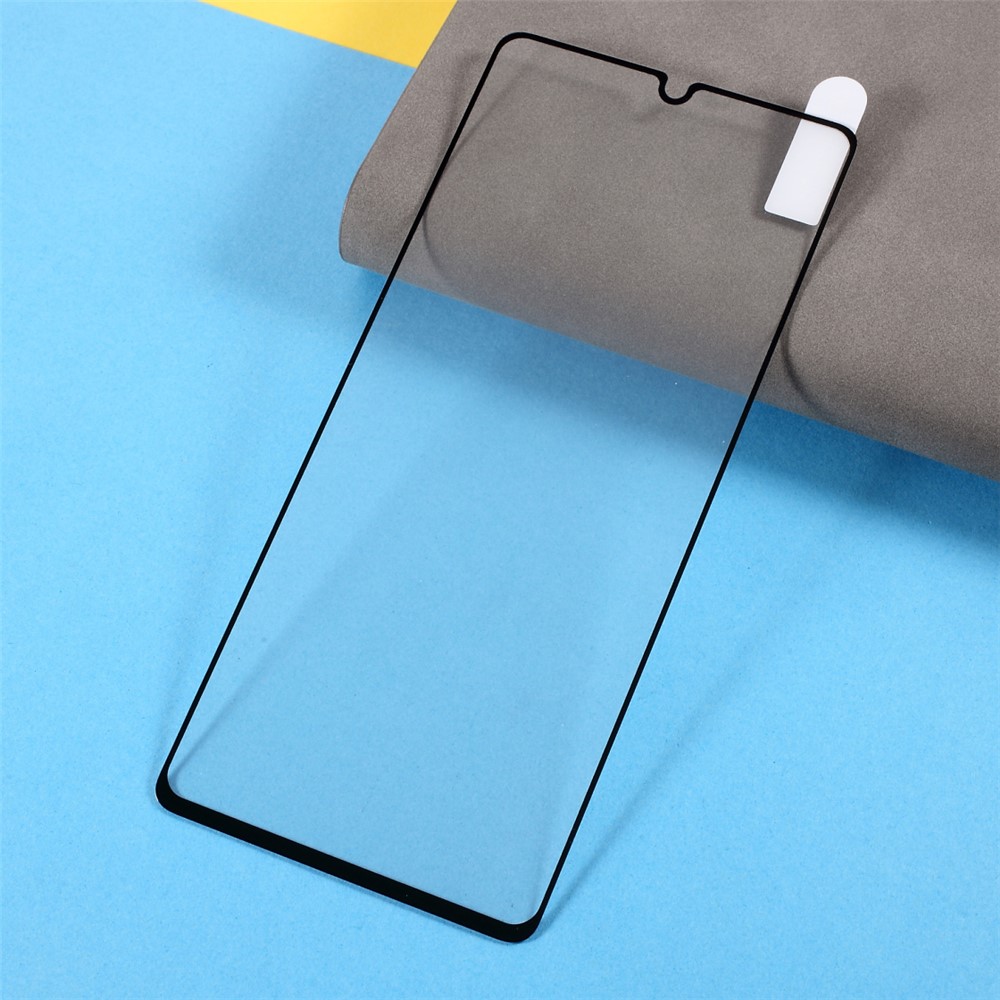 Complete Covering Silk Printing Tempered Glass Screen Protector Film (Full Glue) for Samsung Galaxy M42 5G-3
