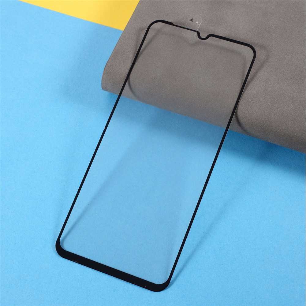 Silk Printing Tempered Glass Protective Film Shield Guard (Full Glue) for Samsung Galaxy A22 5G (EU Version)-6