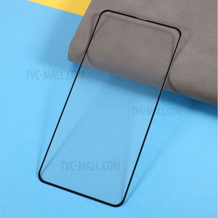 Complete Covering Anti-explosion Silk Printing Tempered Glass Screen Protector Film Shield for Sony Xperia Pro-6