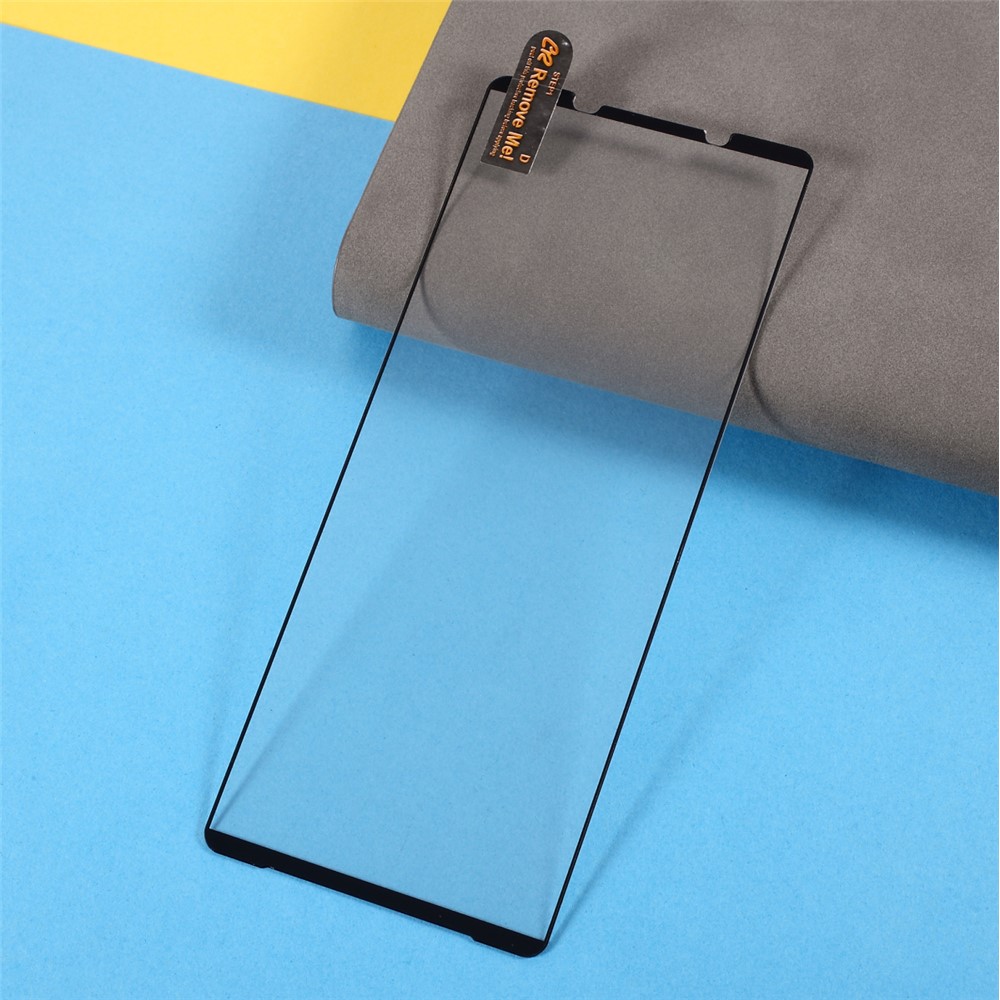 Anti-explosion Silk Printing Tempered Glass Mobile Phone Protective Film Shield Guard for Sony Xperia 1 III-6