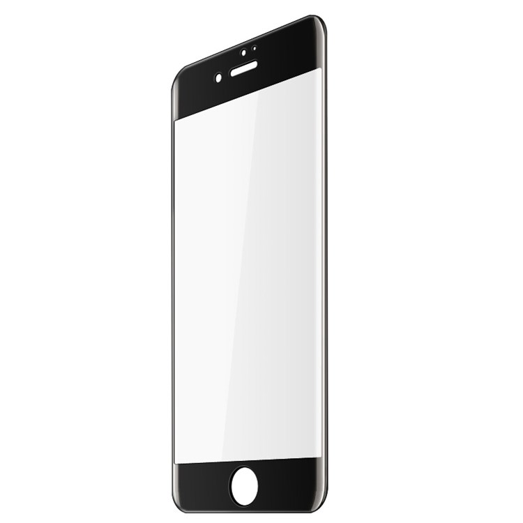 IMAK 3D Curved Full Covering Tempered Glass Screen Guard for iPhone 7 4.7 - Black-2