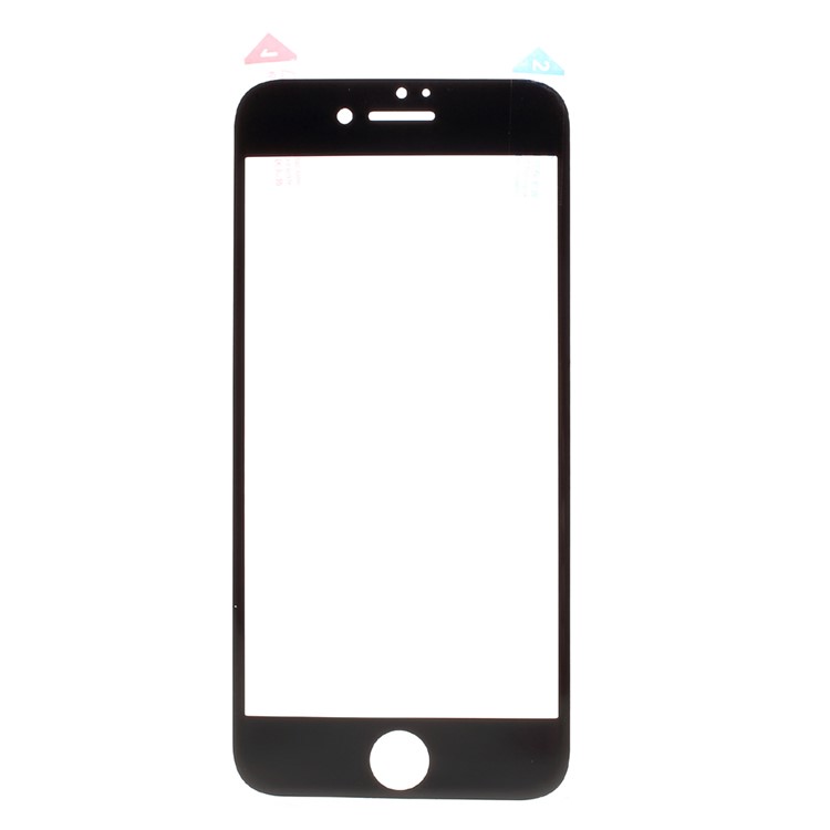 COOYEE 0.26mm 3D Soft Screen Protector Film for iPhone 7 Arc Edge - Black-2