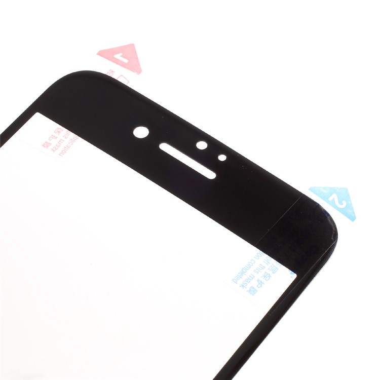 COOYEE 0.26mm 3D Soft Screen Protector Film for iPhone 7 Arc Edge - Black-4