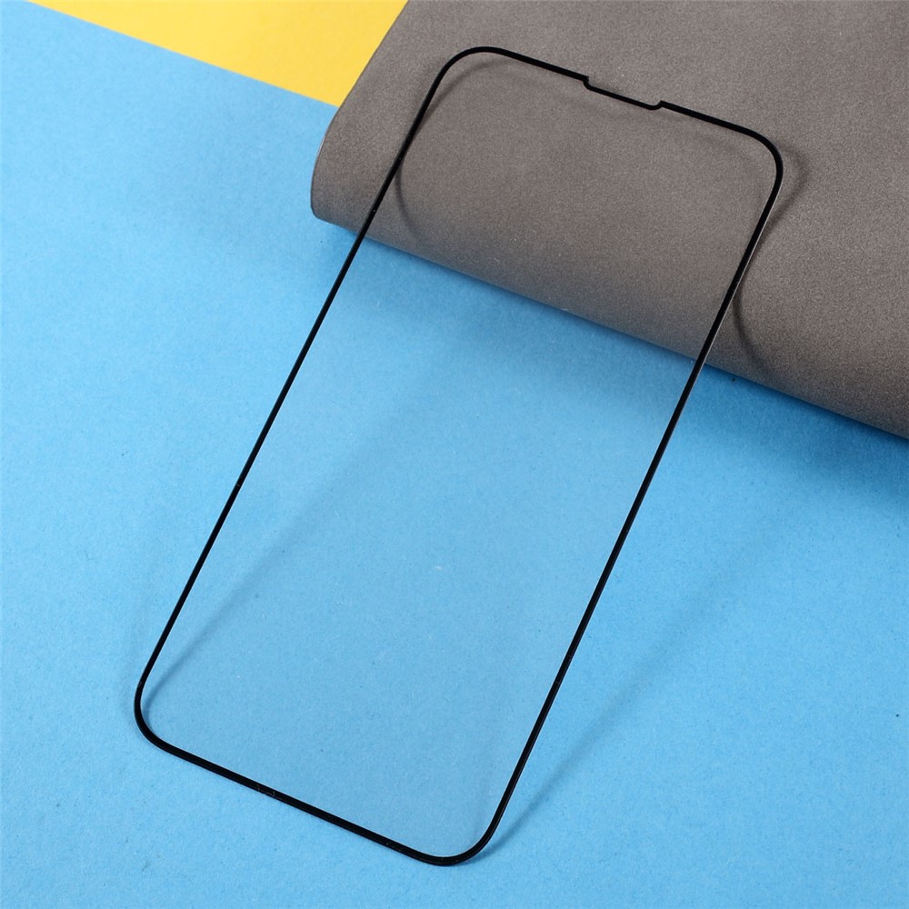 RURIHAI for iPhone 13 6.1 inch Full Glue Full Size Solid Defense Tempered Glass Screen Protector 9H 0.26mm 2.5D Arc Film-7