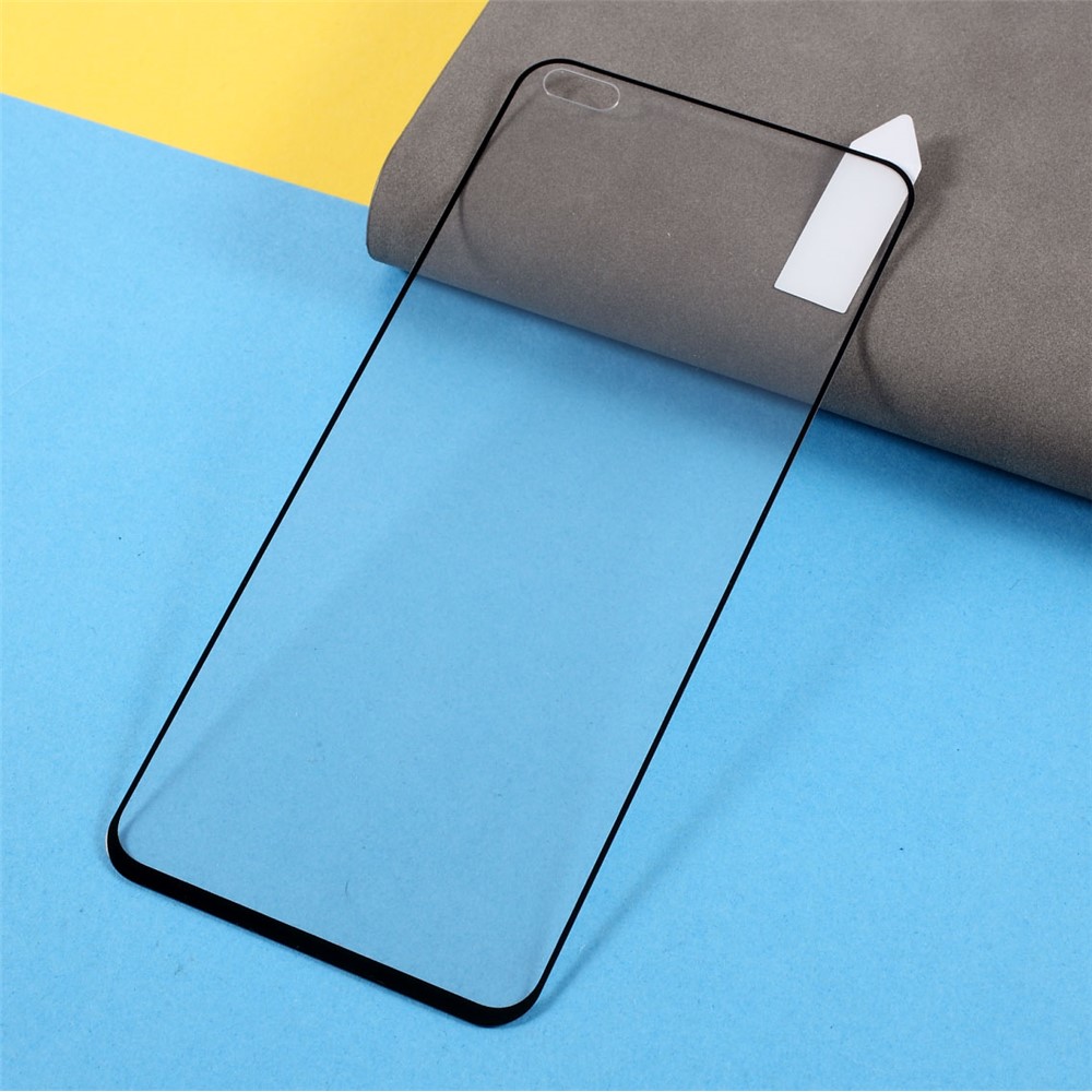 RURIHAI for OnePlus Nord CE 5G 0.26mm 2.5D Solid Defense Full Glue Tempered Glass Screen Protector 9H Film-3