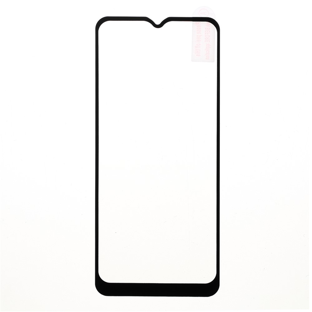 Cobertura De Pantalla Completa De Impresión De Seda Anti-explosión Pegamento Completo Película Protectora De Cristal Templado Para Samsung Galaxy A03S (164.2 X 75.9 X 9.1mm)