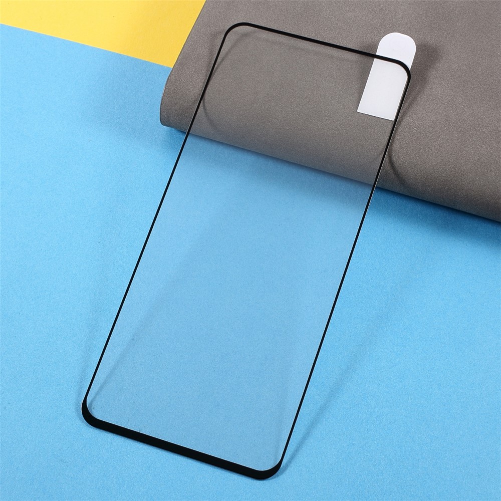Anti-Explosion Full Glue Tempered Glass Full Screen Coverage Silk Print Protector Film for Realme X7 Max 5G-3