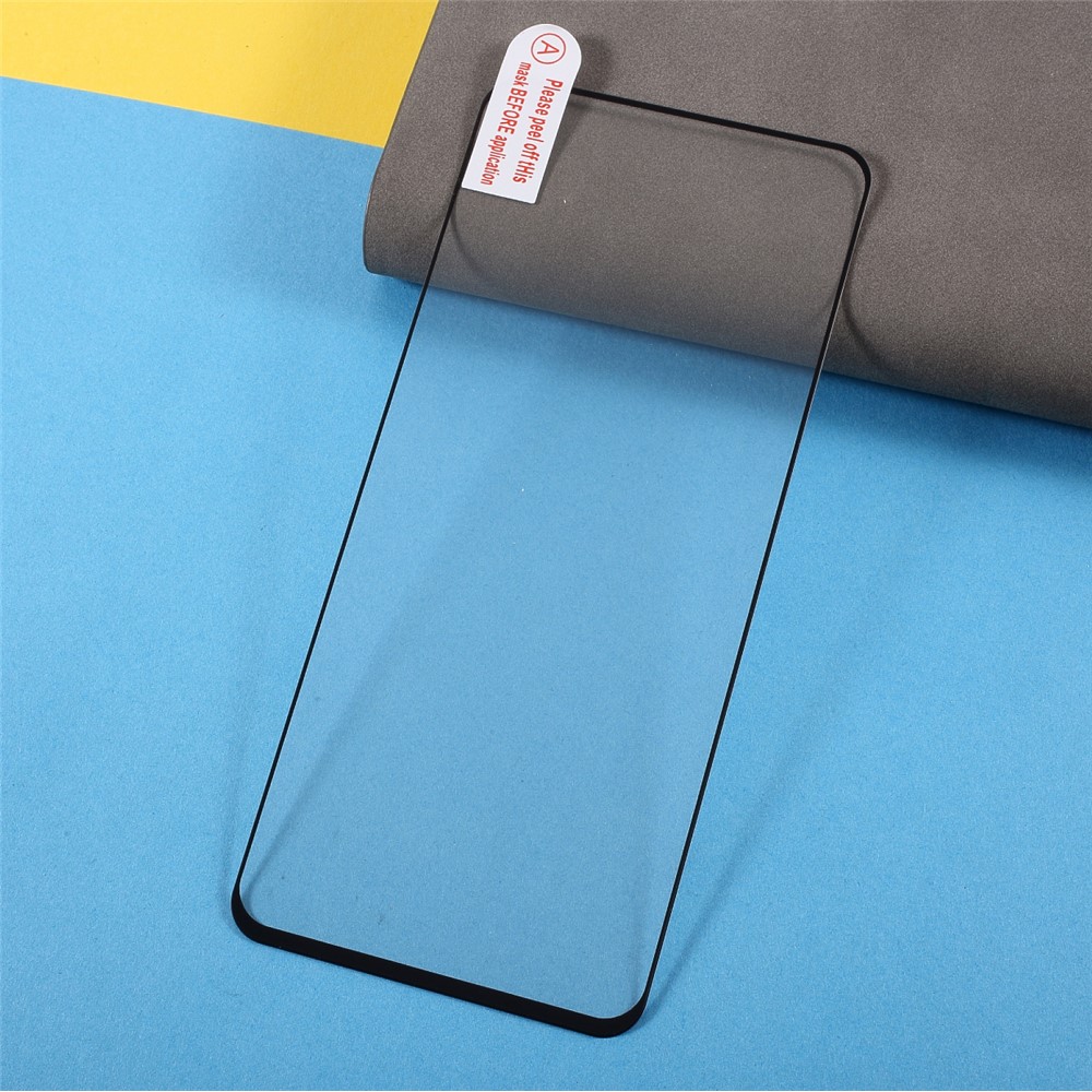 Anti-Explosion Full Glue Tempered Glass Full Screen Coverage Silk Print Protector Film for Realme X7 Max 5G-6