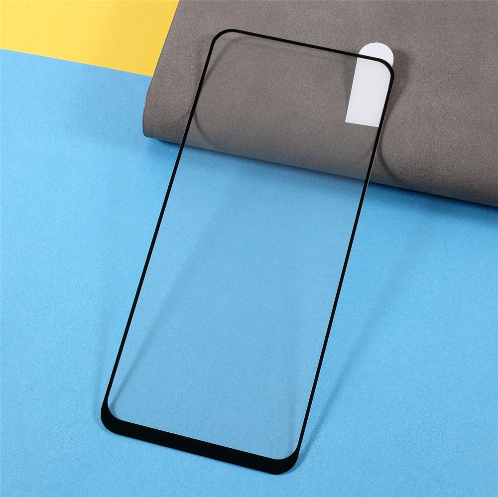 Anti-Scratch Full Glue Silk Print Full Screen Coverage Tempered Glass Protector Film for Oppo A94/F19 Pro-3