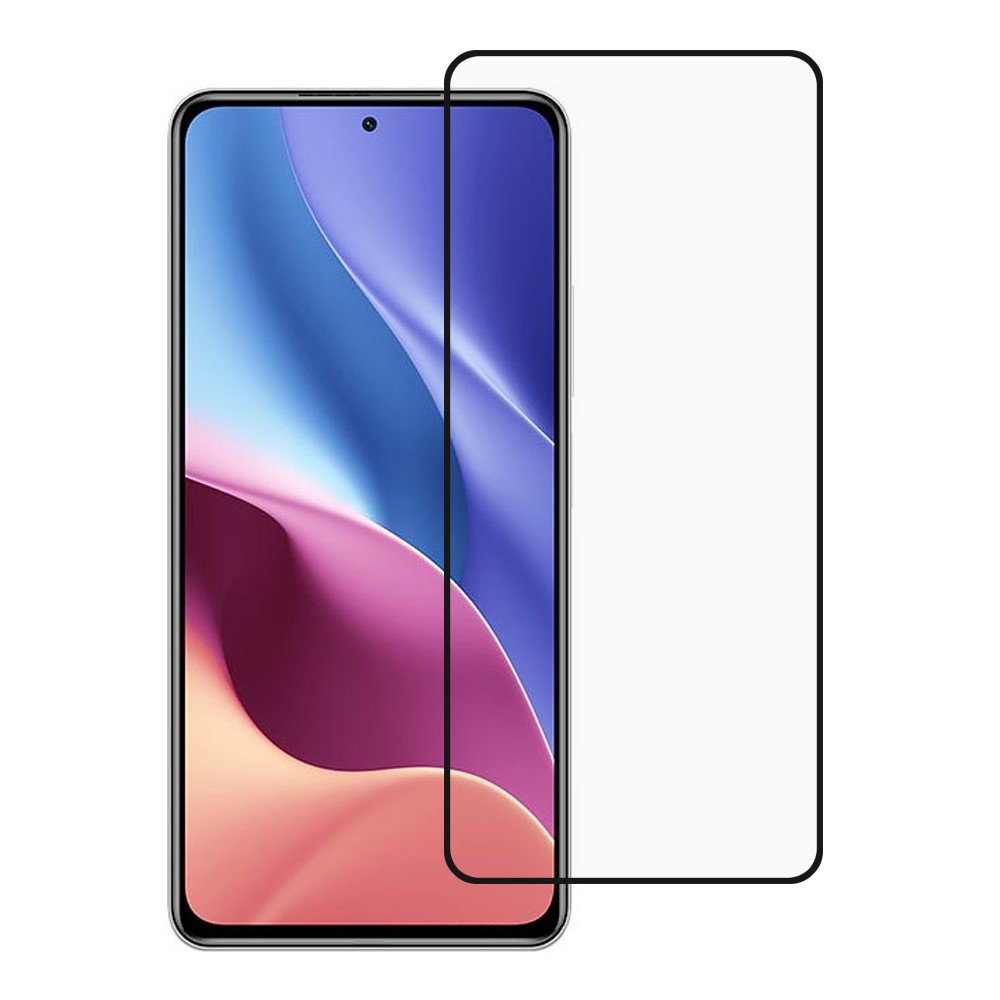 Full Glue Anti-Scratch Tempered Glass Silk Print Full Screen Coverage Protector Film for Xiaomi Redmi K40 Gaming-1