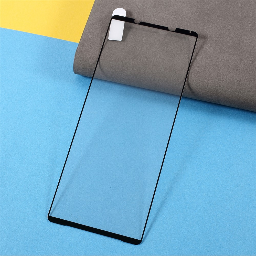 Anti-Explosion Full Glue Silk Print Tempered Glass Full Screen Coverage Protector Film for Sony Xperia 1 III-3