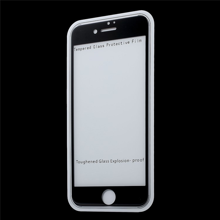 LENTION Arc Edge Full Screen Tempered Glass Protective Film for iPhone 7 4.7 - Black-2
