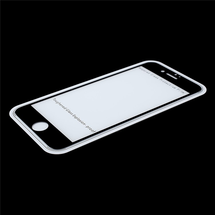 LENTION Arc Edge Full Screen Tempered Glass Protective Film for iPhone 7 4.7 - Black-4