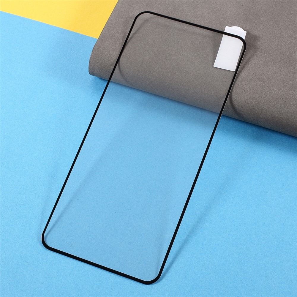 Plein Glue Silk Print Verre Tempéra Verre Tempéra Couverture Couverture Complète Pour Xiaomi Redmi K40 / K40 PRO / MI 11I / POCO F3-3