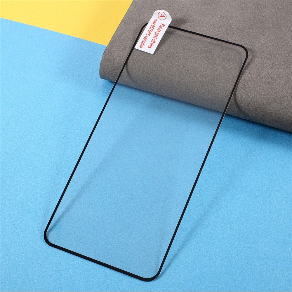 Plein Glue Silk Print Verre Tempéra Verre Tempéra Couverture Couverture Complète Pour Xiaomi Redmi K40 / K40 PRO / MI 11I / POCO F3-6