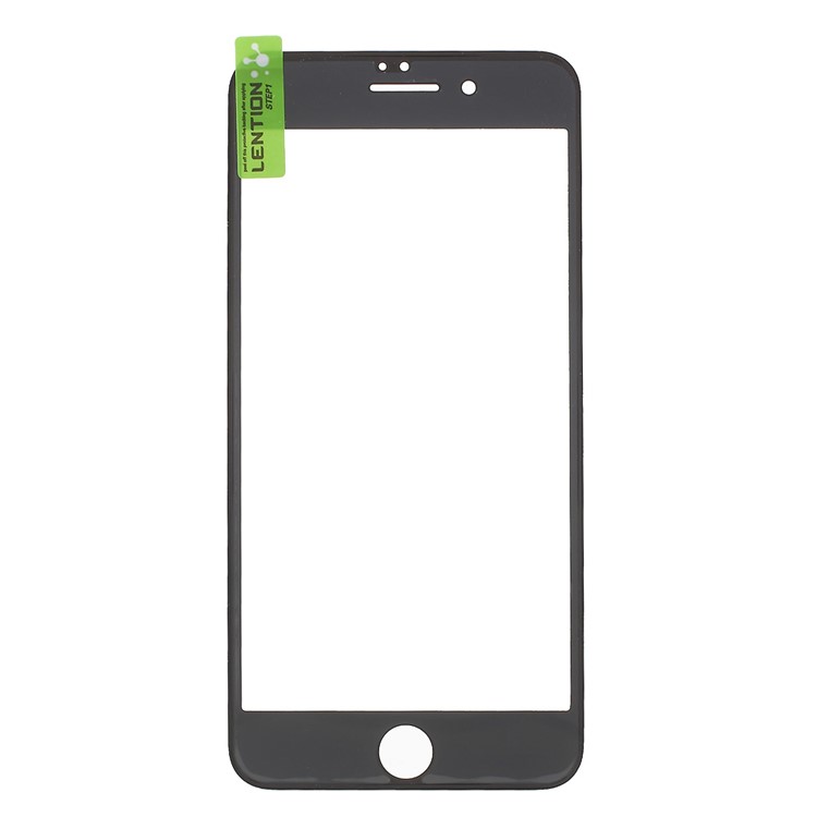 LENTION 0.15mm Soft Edge 3D Curved Full Screen Tempered Glass Protective Film for iPhone 7 - Black-2