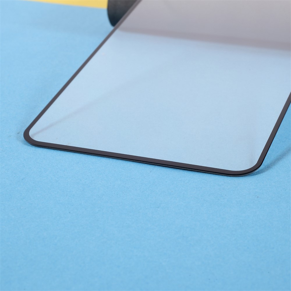 Rurihai Glue Full Ultra Thin 0.26mm 2.5D Protector De Pantalla De Vidrio Templado De Endurecimiento Secundario De La Defensa Sólida Para Samsung Galaxy A22 4G (versión De La UE)