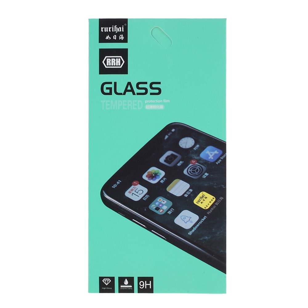 Rurihai Vollkleber Ultradünn 0,26mm 2.5d Festkörper-Sekundärhärtung Gehärtetes Glas-Displayschutz Für Samsung Galaxy A22 4G (EU-Version)-9
