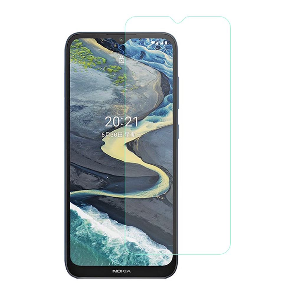 0.3mm Arc Edge Anti-explosion Tempered Glass Screen Protector Guard Film for Oppo Reno6 5G-1