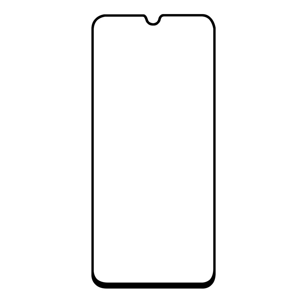 Shatter-proof Full Screen Coverage Silk Printing Tempered Glass Full Glue Protector for Samsung Galaxy A40s-2