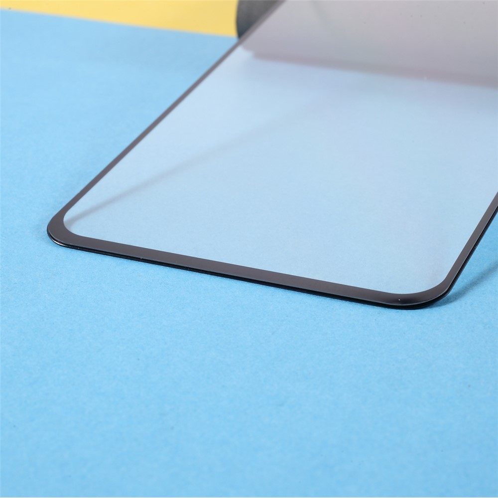Shatter-proof Full Screen Coverage Silk Printing Tempered Glass Full Glue Protector for Samsung Galaxy A40s-5