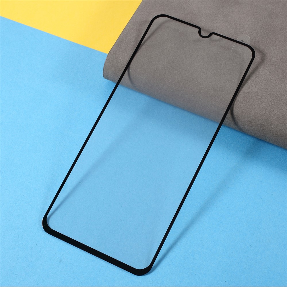 Shatter-proof Full Screen Coverage Silk Printing Tempered Glass Full Glue Protector for Samsung Galaxy A40s-6
