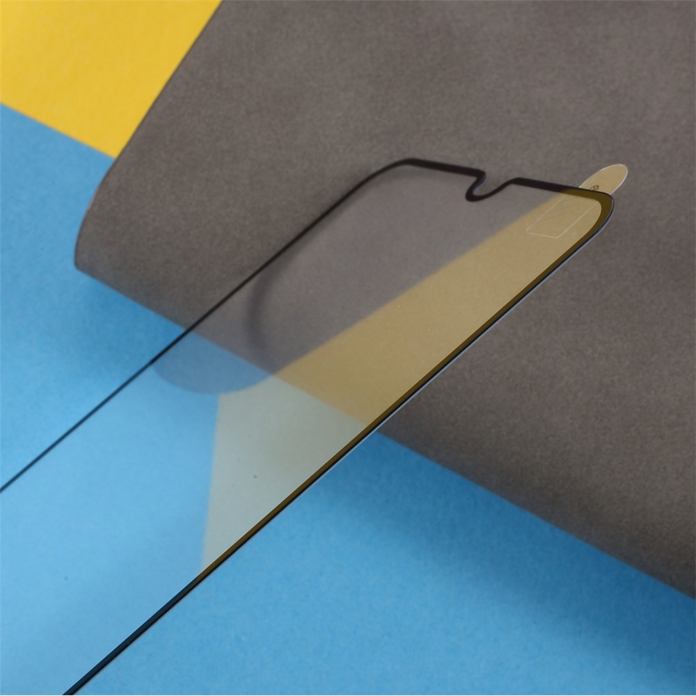 Shatter-proof Full Screen Coverage Silk Printing Tempered Glass Full Glue Protector for Samsung Galaxy A40s-7