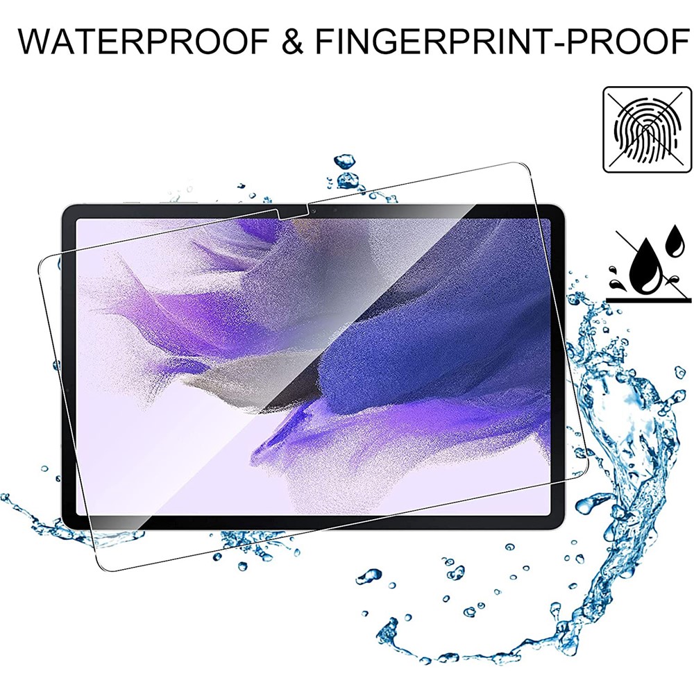 2.5D 9H Arc Edge Ultra Clear Anti-explosion Tempered Glass Screen Protector for Samsung Galaxy Tab S7 FE-4