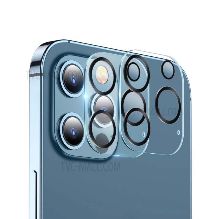 2pcs ESR Camera Screen Protector HD Clear Tempered Glass Lens Film for iPhone 12 Pro Max 6.7 inch-1