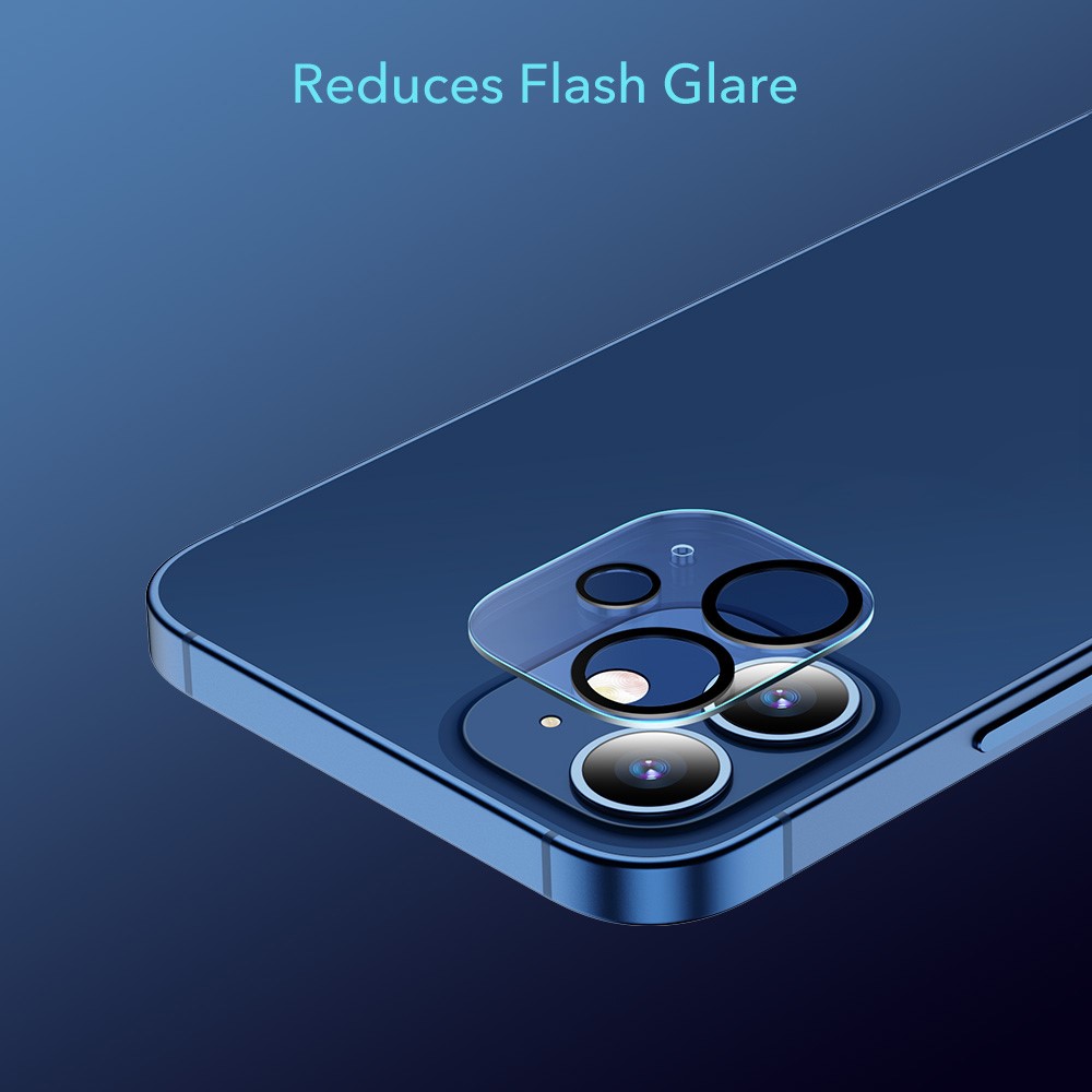 2pcs ESR Tempered Glass Camera Lens Film Screen Protector Cover Guard for iPhone 12 mini 5.4 inch-3