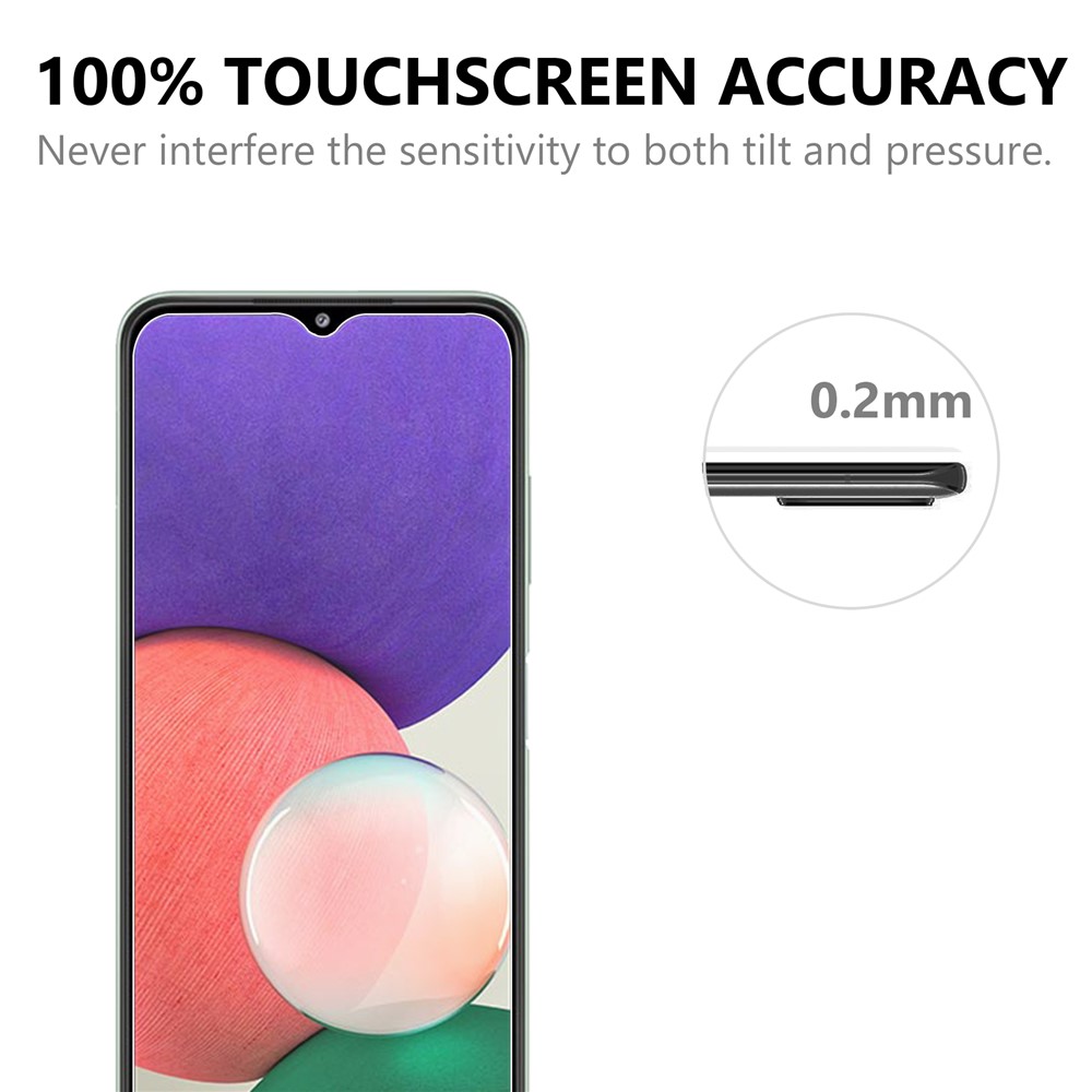 2.5D Arc Edge 9H Hardness Tempered Glass Guard Screen Protector for Galaxy A22 5G (EU Version)-7