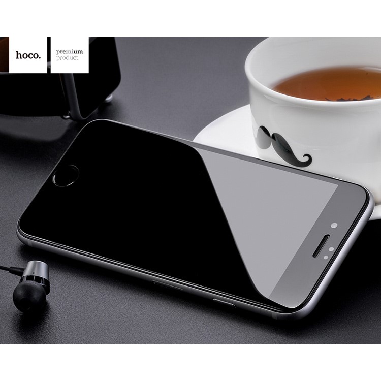 HOCO 3D Tempered Glass Full Screen Cover Film for iPhone 7 4.7 Inch - Black-6