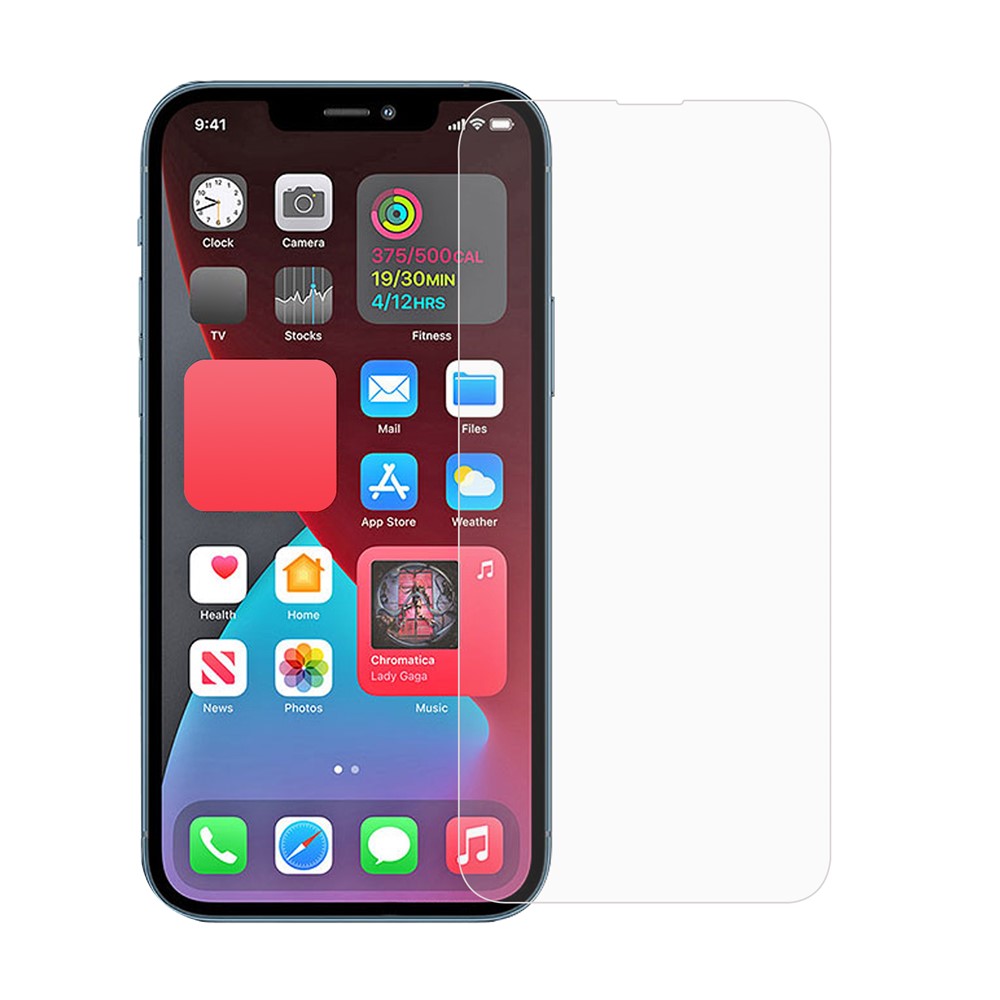 Case Friendly 2.5D Curved Scratch-Resistant Touch Tempered Glass Screen Protective Film for iPhone 13 mini 5.4 inch-1