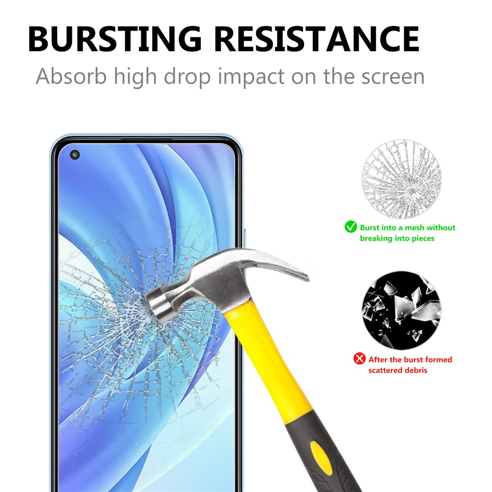 Anti-Scratch 2.5D Edge Bubble Free Tempered Glass Screen Protector for Xiaomi Mi 11 Lite 5G-2