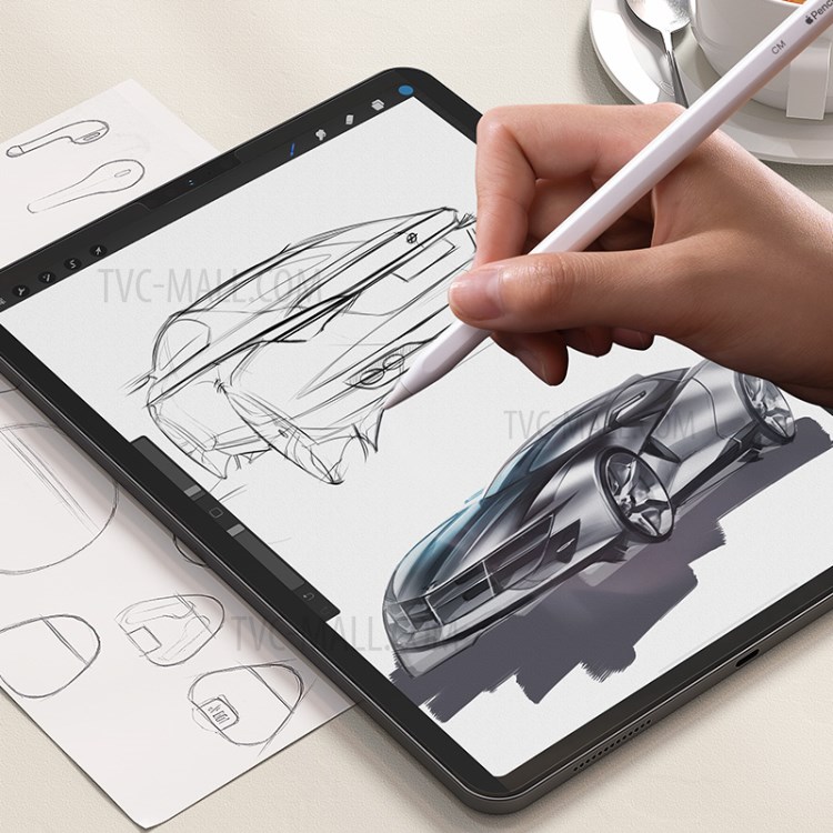 BENKS Matte Paper-like Magnetic Detachable Screen Protector Film for iPad 10.2 (2020)/(2019)/Air 10.5 inch (2019)/Pro 10.5-inch (2017)-5